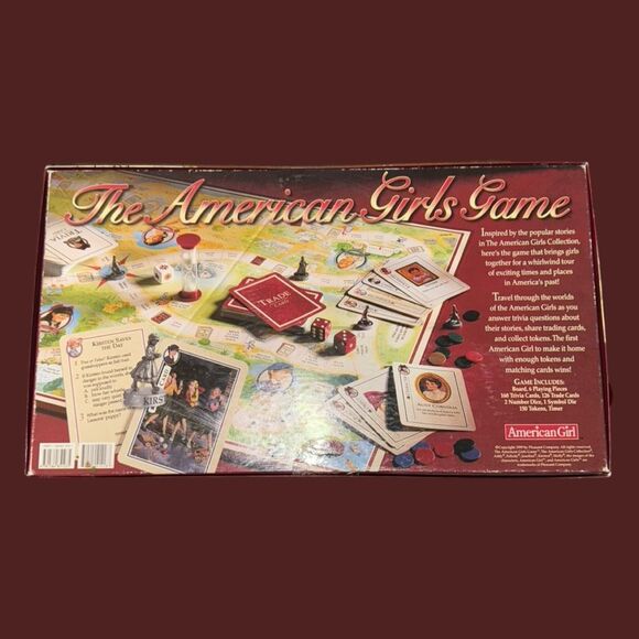 NIB Vintage The American Girl Game Trivia Trade in a Trip Through Time - Picture 3 of 4